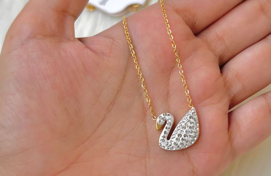 Gallery Of Gems Iconic Black Necklace For Girls Trendy Pandant