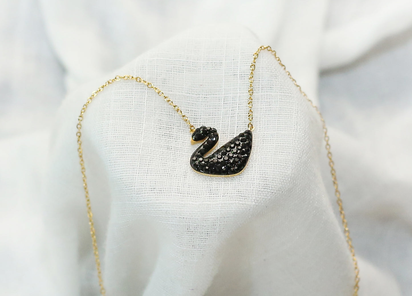 Gallery Of Gems Iconic Black Necklace For Girls Trendy Pandant